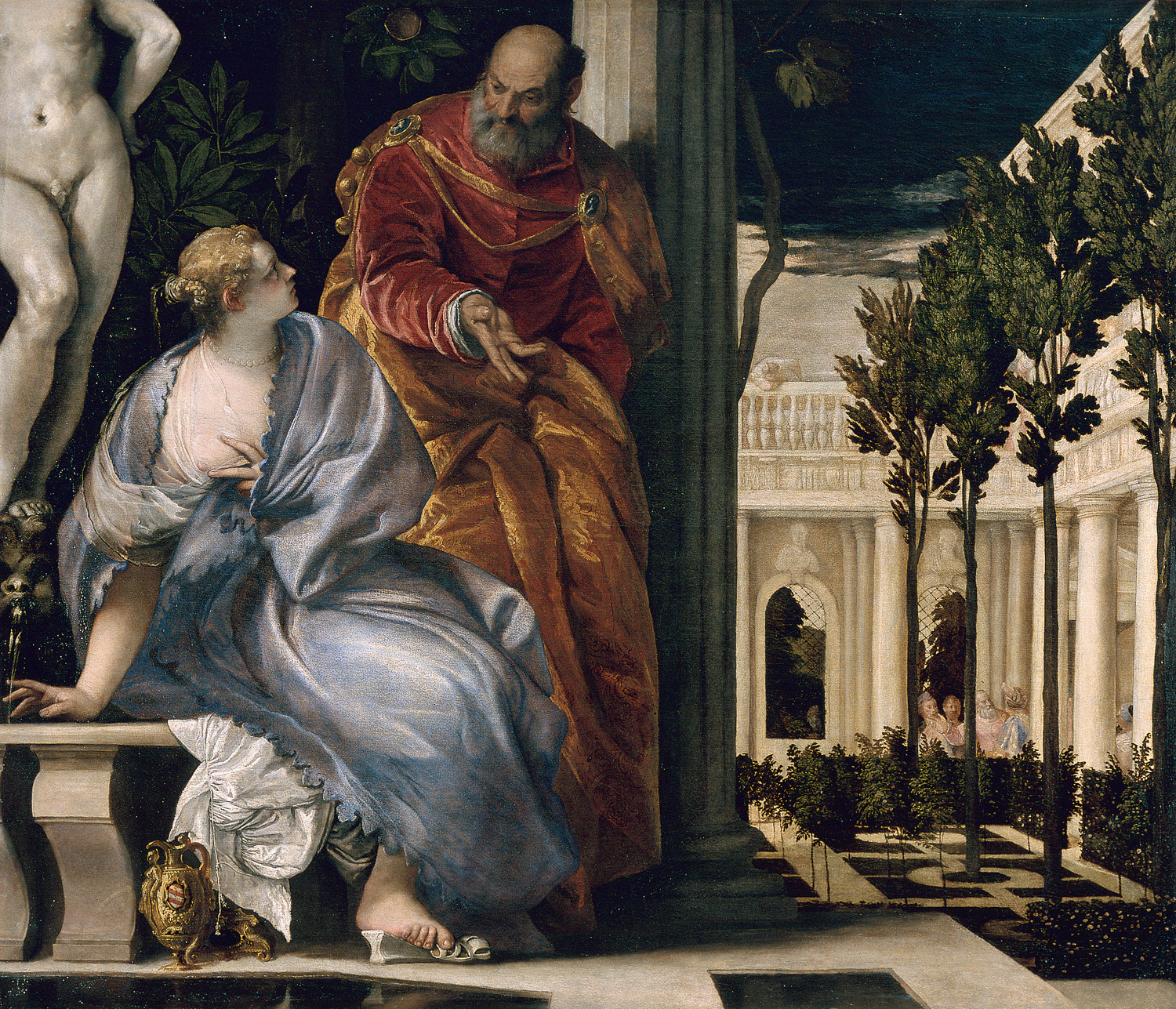 Bathsheba Bathing by Paolo Veronese