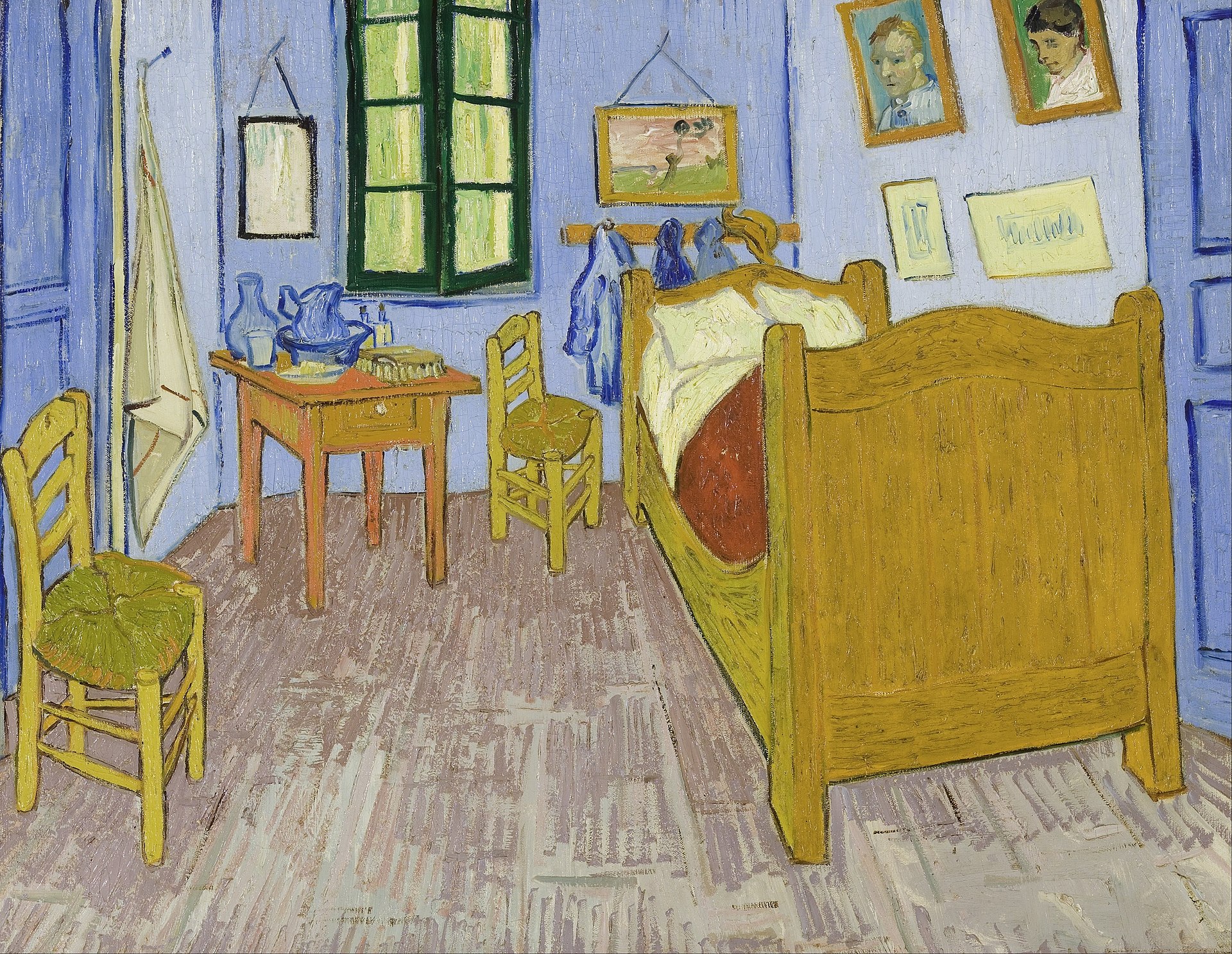 The Bedroom in Arles by Vincent van Gogh