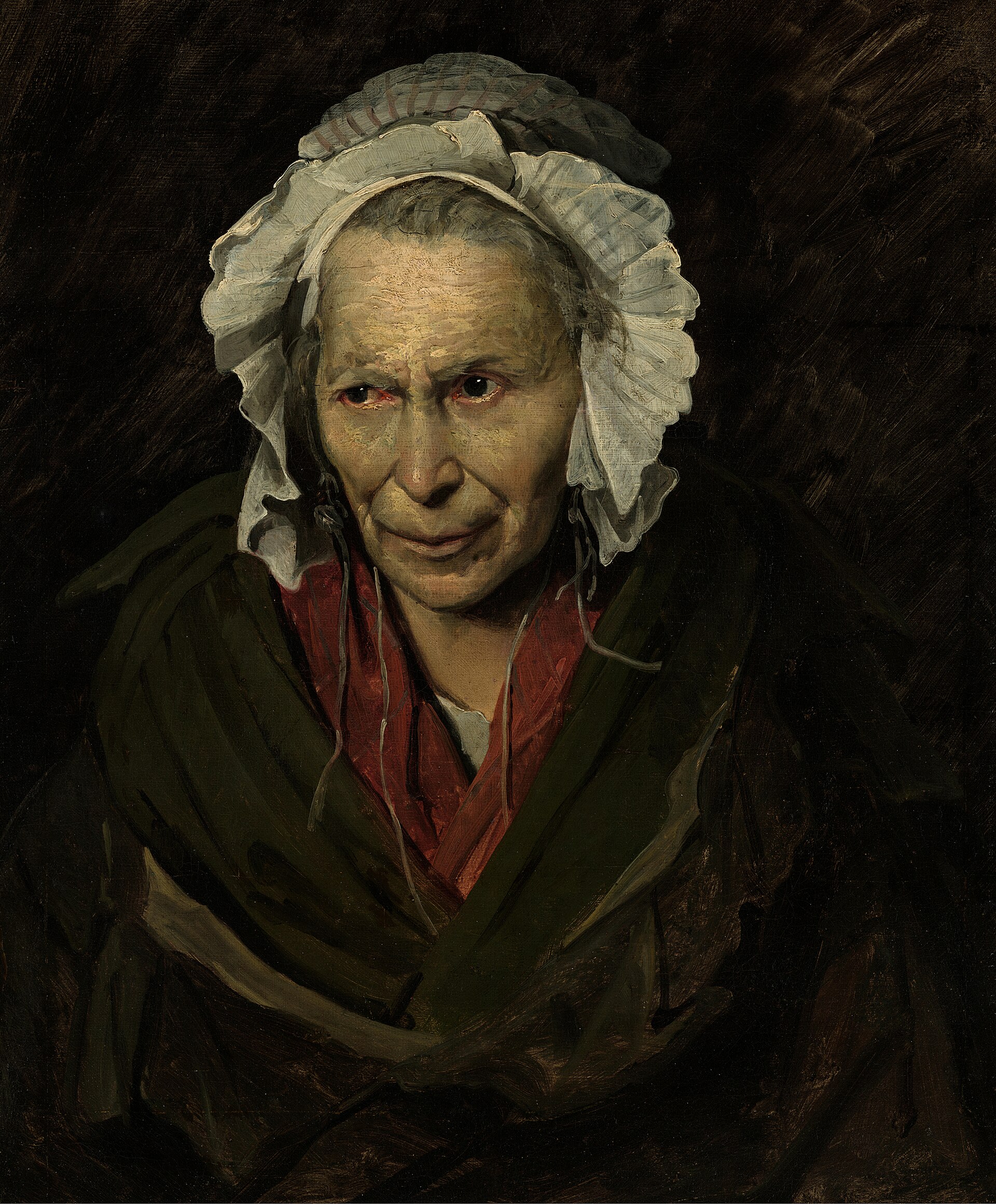 The Monomaniac of Envy by Théodore Géricault