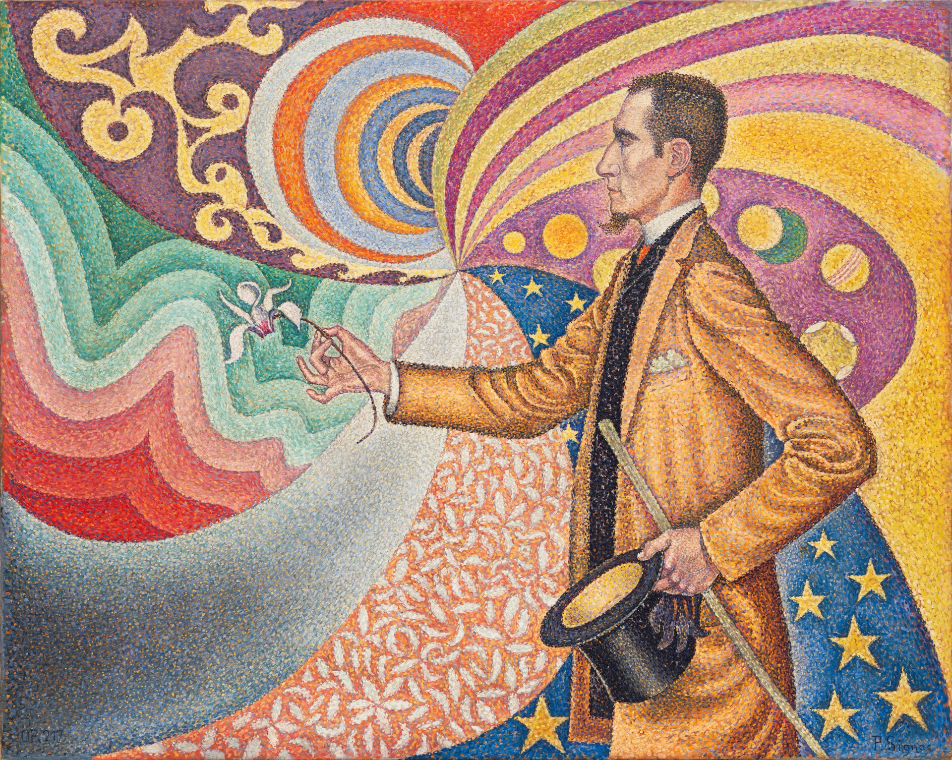 Opus 217: Portrait of Félix Fénéon by Paul Signac