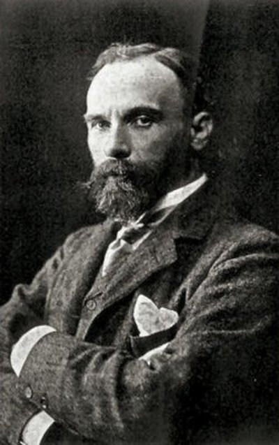 Portrait photograph of John William Waterhouse