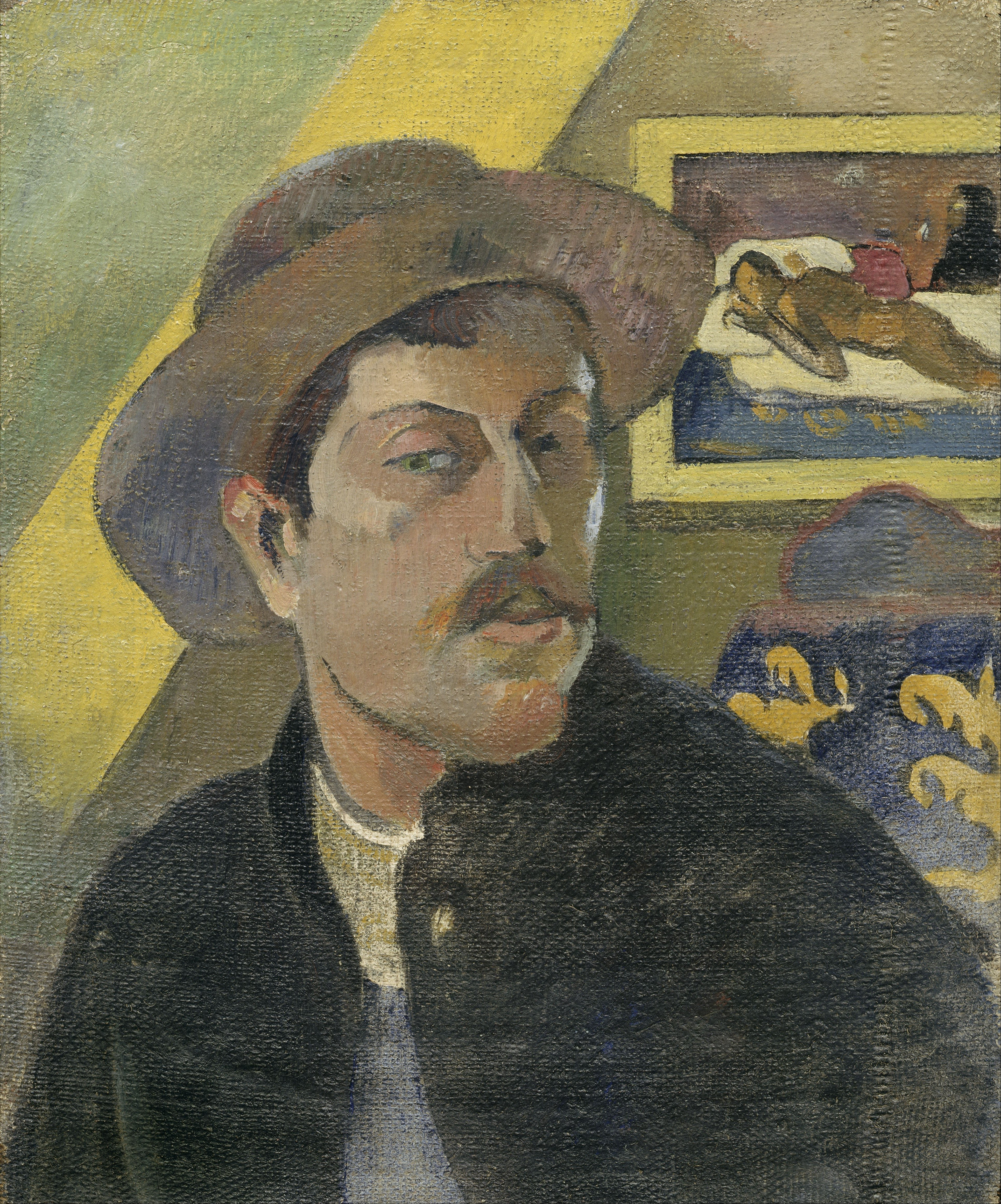 Self-portrait by Paul Gauguin