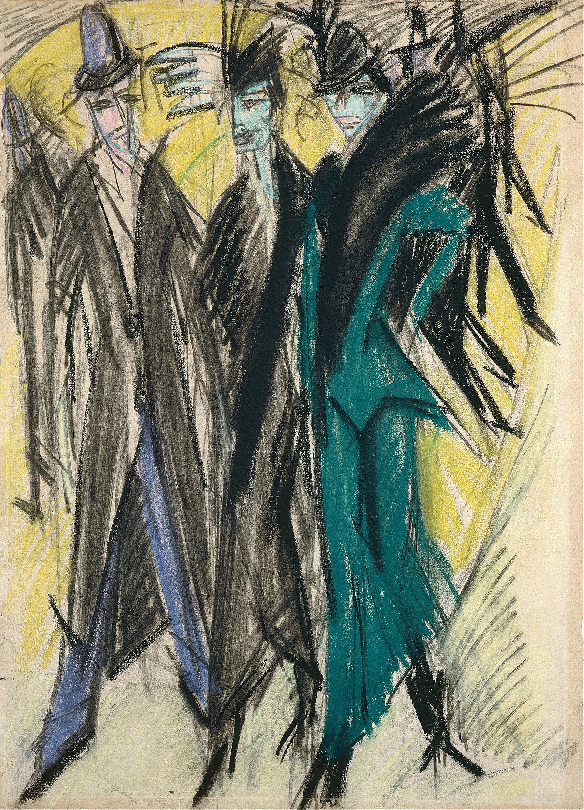 Street, Berlin by Ernst Ludwig Kirchner
