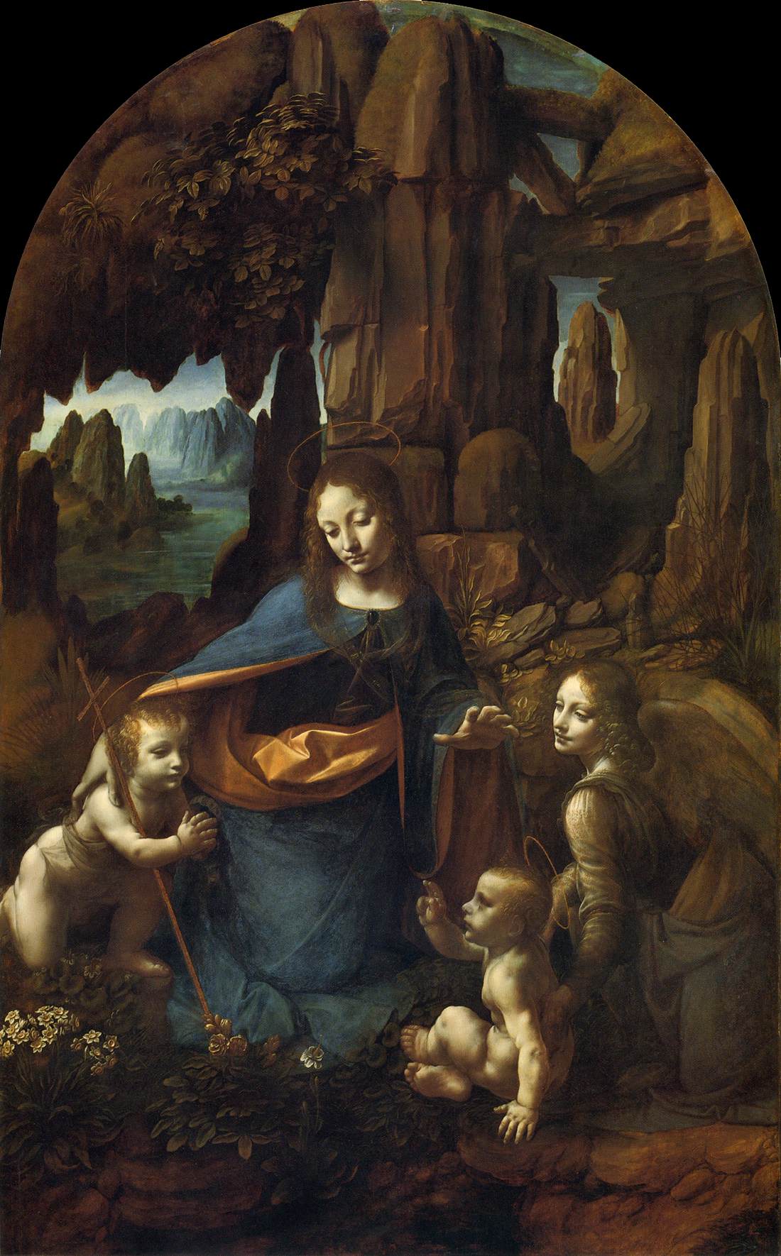 The Virgin of the Rocks by Leonardo da Vinci